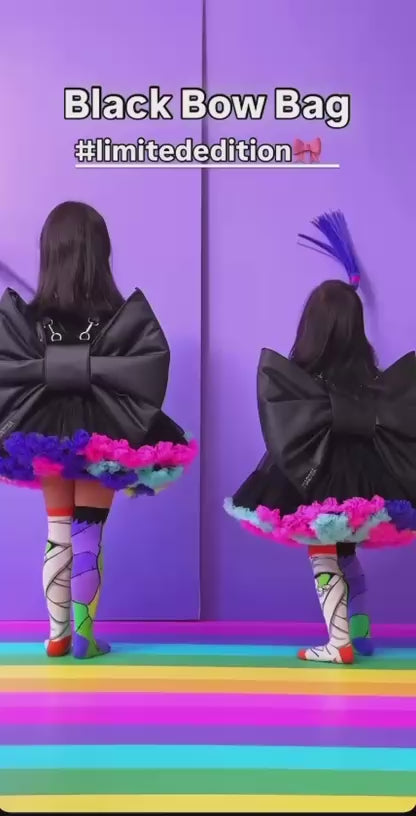 Madmia Black Bow Bag