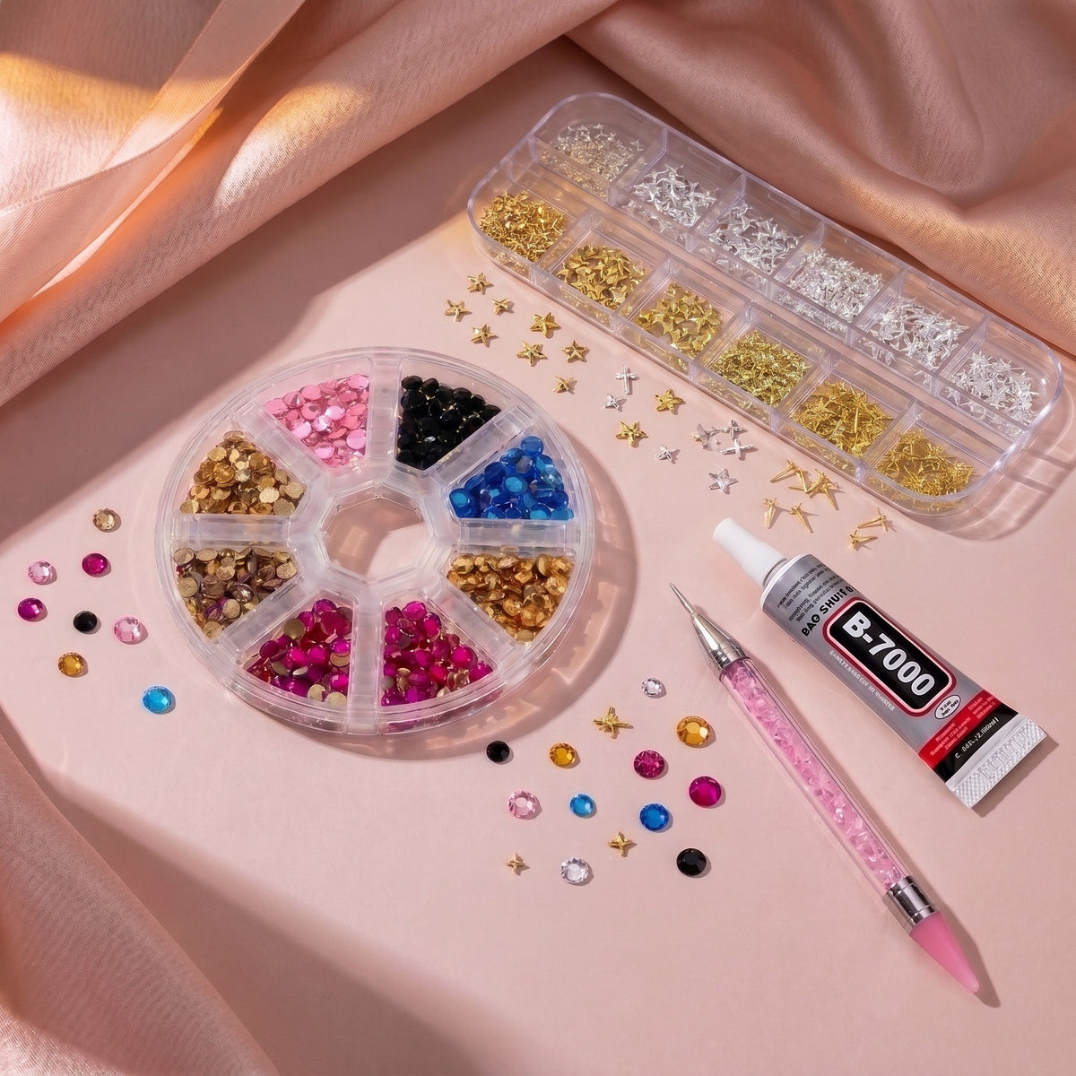 Star Studs Rhinestone Kit