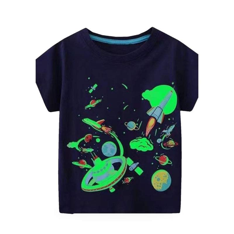 Luminous T-shirts Glow in the dark (packshot)